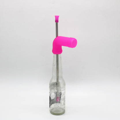 HEBEERNEW 29cm straight straw beer snorkel drinking party beverage games