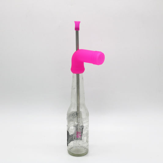 HEBEERNEW 29cm straight straw beer snorkel drinking party beverage games