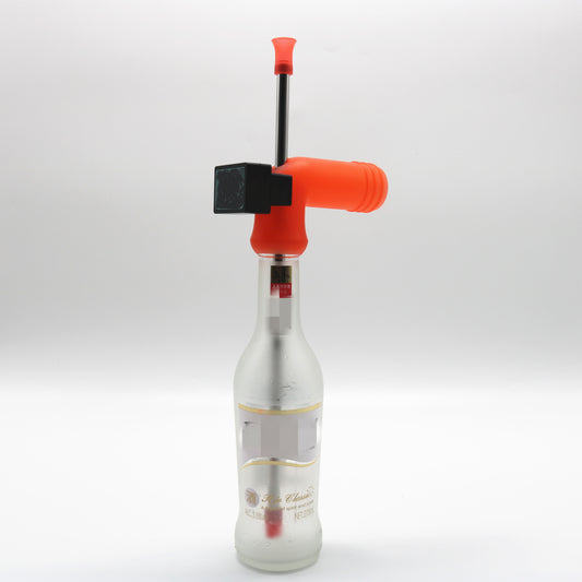 HEBEERNEW 29cm straw timer beer snorkel LED record your seconds chugging party