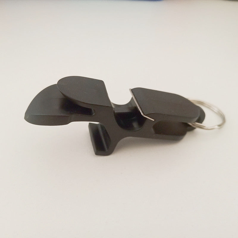 HEBEERNEW sendy beer shotgun tool can bottle opener 2pack green black 3 in 1 functional keychain