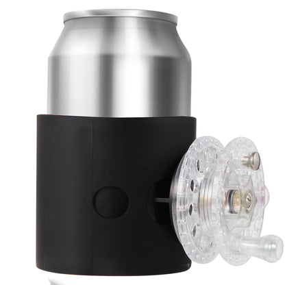 HEBEERNEW CAN HOLDER WITH FISHING WHEEL GREAT GIFT FOR FATHER DAYS