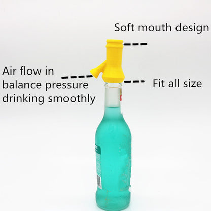 HEBEERNEW silicone beer chug for party drinking speed your drink experience black boyfriends red black