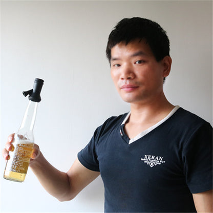 HEBEERNEW silicone beer chug for party drinking speed your drink experience black boyfriends red black