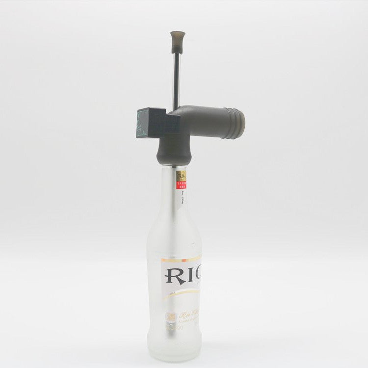 HEBEERNEW 29cm straw timer beer snorkel LED record your seconds chugging party