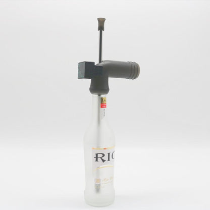 HEBEERNEW 29cm straw timer beer snorkel LED record your seconds chugging party