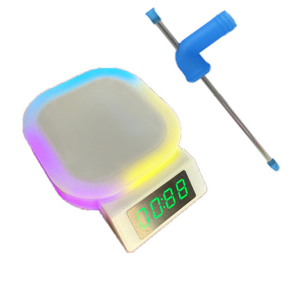 HEBEERNEW digital chug timer gift set with 1pcs  beer snorkel random color college party pregame gadgets