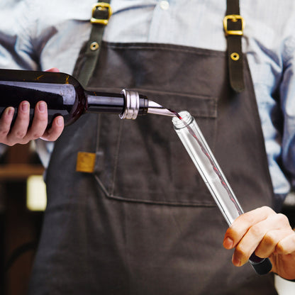 HEBEERNEW Portable take shots tube straw Shot Holder for Drinks Chasers 1OZ Black Shot Straw