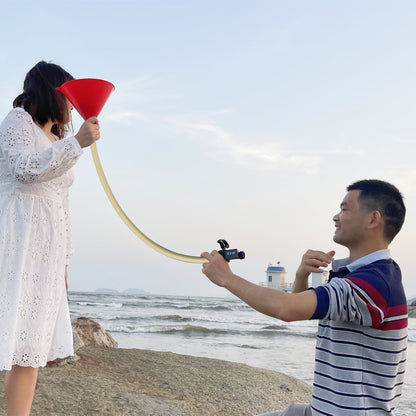 HEBEERNEW Beer Bong Funnel with timer valve Party Drinking Gift Speed Funnels Drinking
