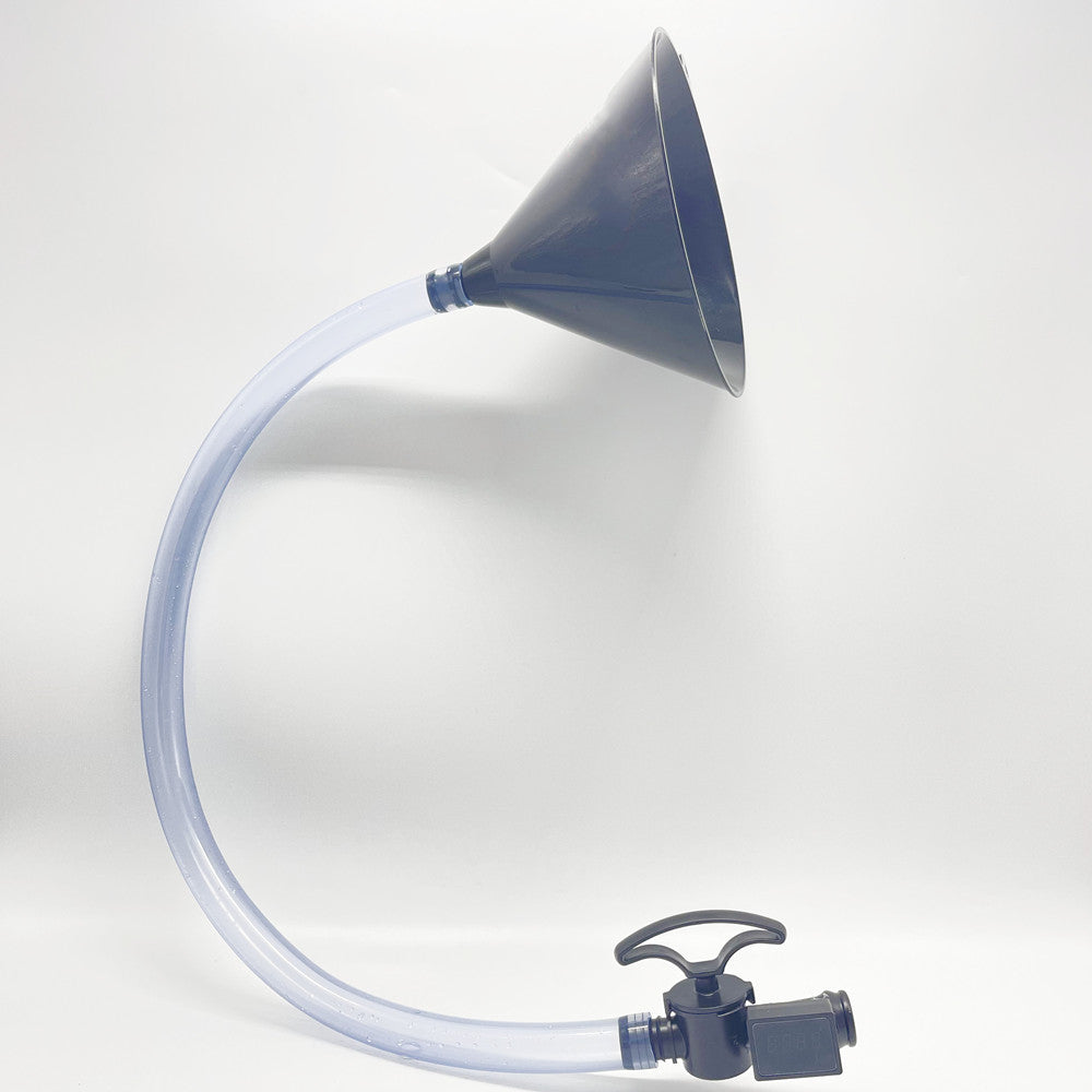 HEBEERNEW Beer Bong Funnel with timer valve Party Drinking Gift Speed Funnels Drinking