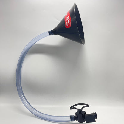 HEBEERNEW Beer Bong Funnel with timer valve Party Drinking Gift Speed Funnels Drinking
